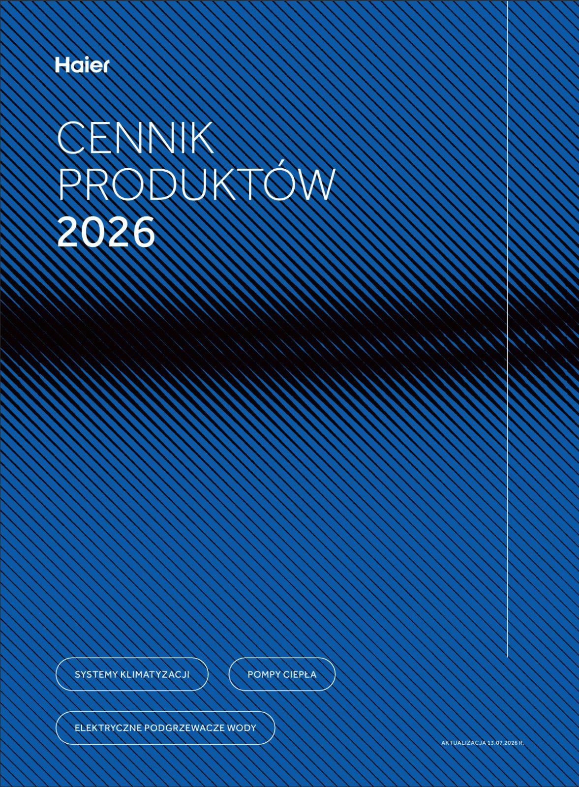 Aktualny cennik produktów Haier Lipiec 2026 Klirepo