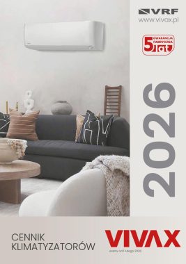 Cennik klimatyzatorów Vivax 02.2026